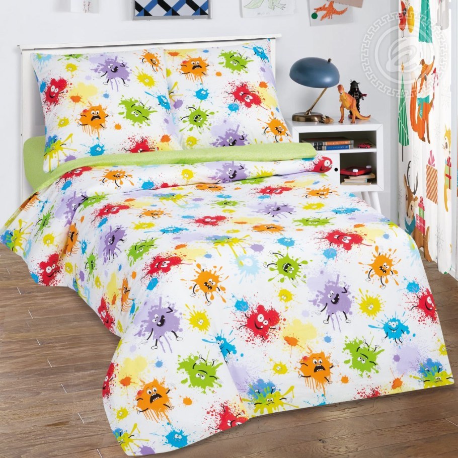 Постельное белье поплин бамбуковый рай