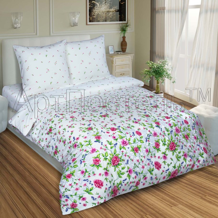 Постельное белье 2сп бязь Клэр