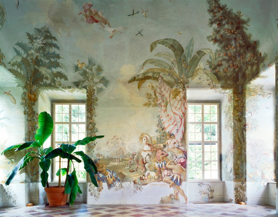 Фрески Шинуазри горы