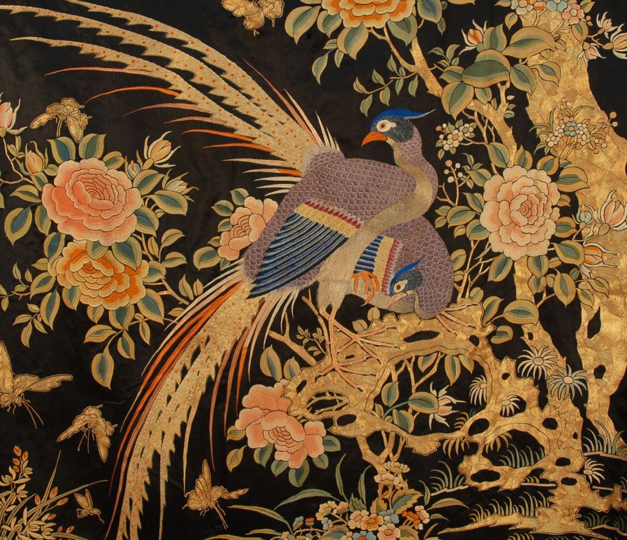 Хунаньская вышивка древний Китай