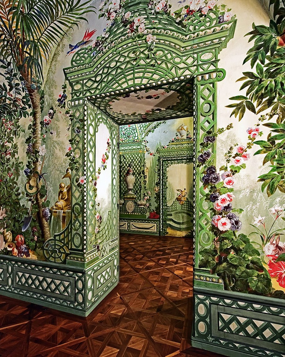 Фрески в замке Шенбрунн