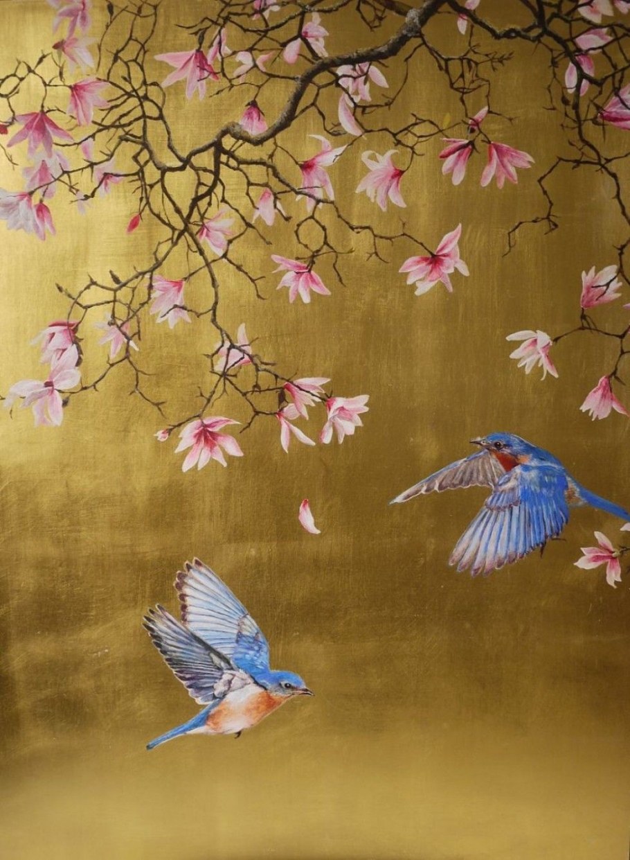 Японская фреска Шинуазри