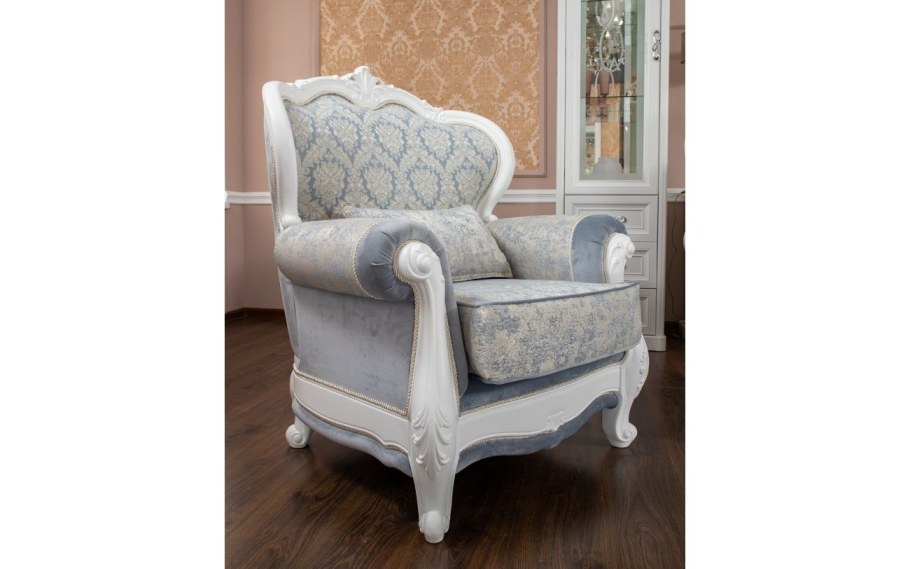 Витрина Натали 1-СТВ белый глянец