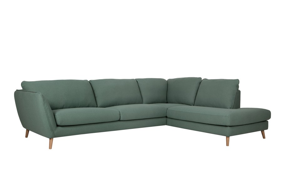 Угловой диван на ножках