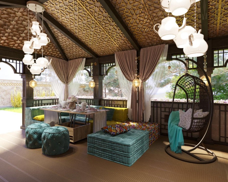 Отделка веранды