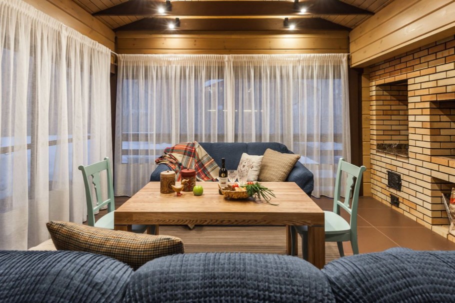 Фазенда "веранда в стиле Шале"