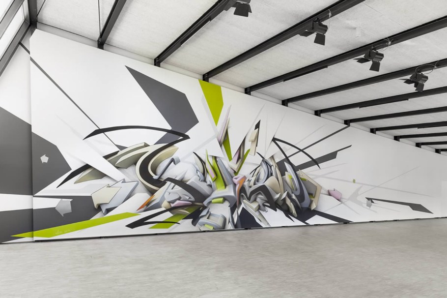 Фреска Журавли Bohowall