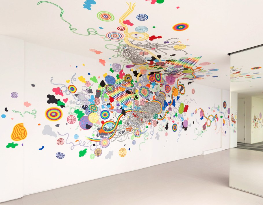 Роспись стен в интерьере