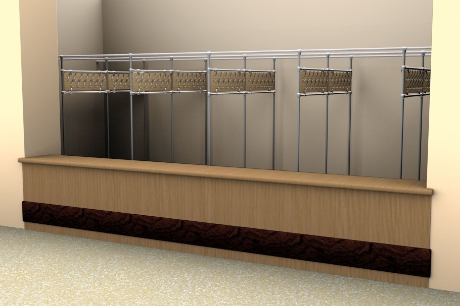 Стойка гардероба