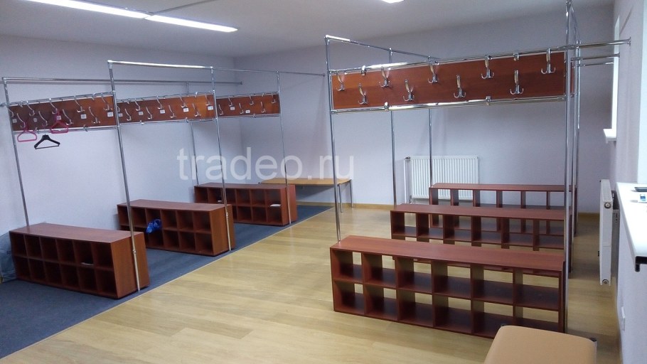 Мебель для гардероба в школе