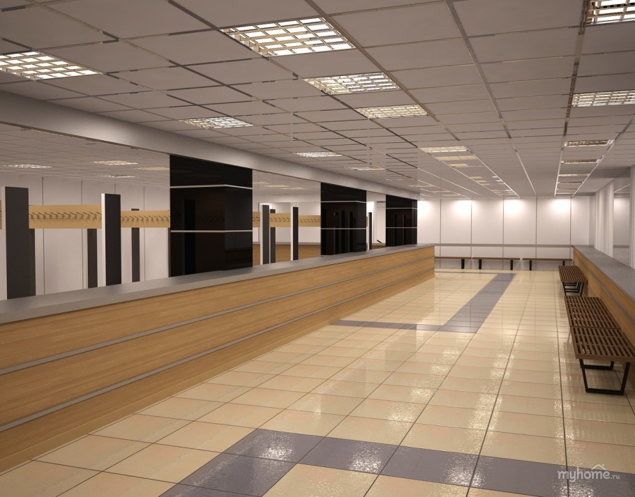 Современное фойе