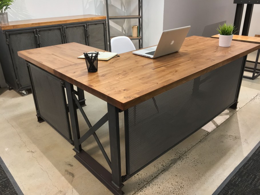 Письменный офисный стол в стиле Loft (Office Table - 106)