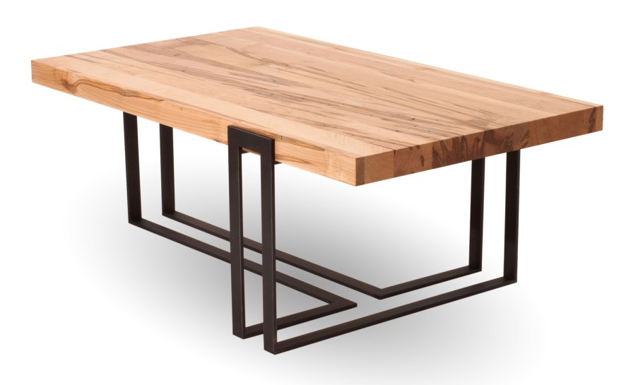 Журнальный столик из массива лофт