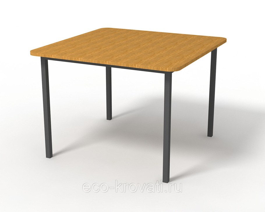 Стол для кафе 800х800 на металлическом каркасе Бруно модель ст31