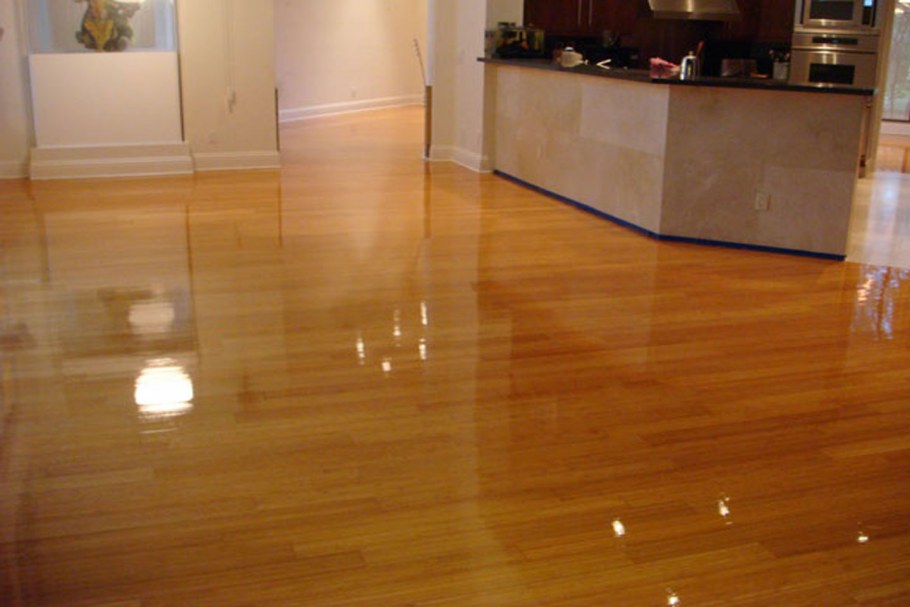 Линолеум в загородном доме