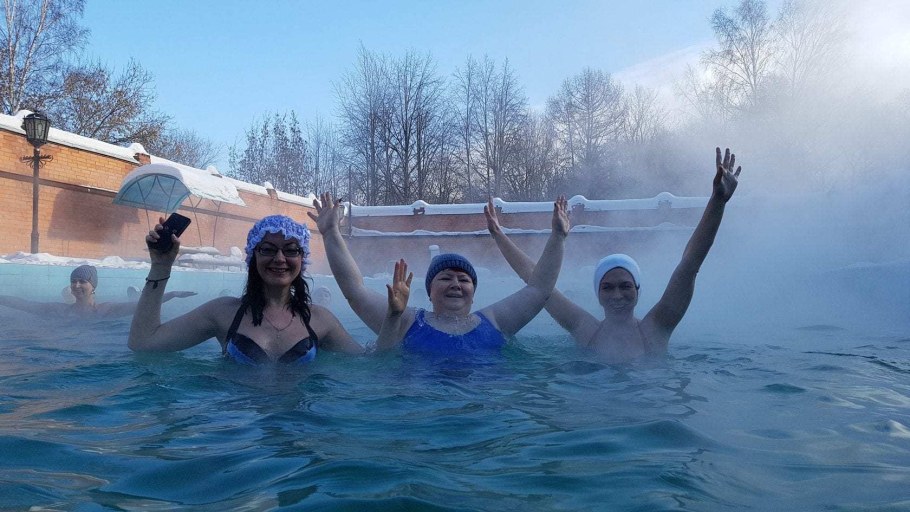 Горячий бассейн Инской Белово