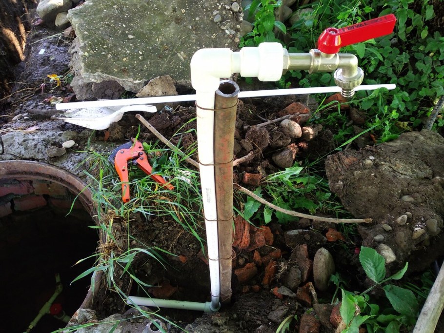 Арматура для садового водопровода