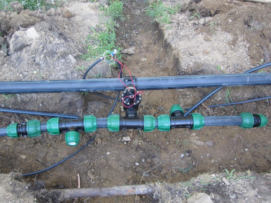 Дачный водопровод полипропиленовых труб 20мм