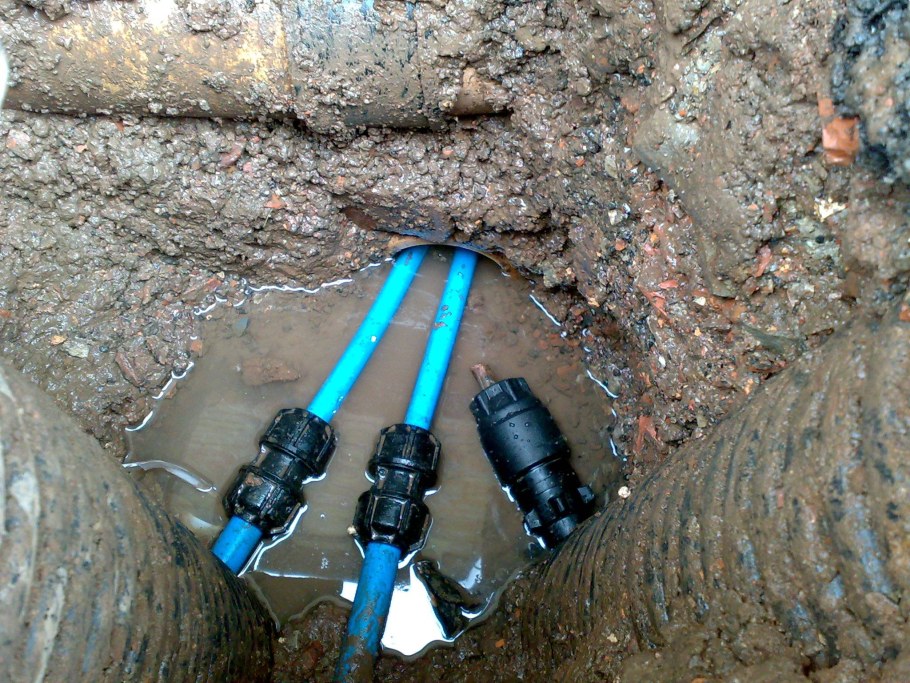 Летний водопровод из ПНД 20 мм