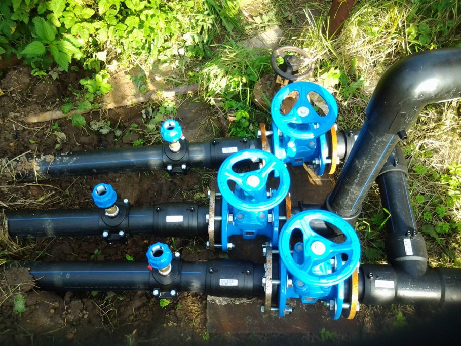 Летний водопровод из трубы ПНД 20