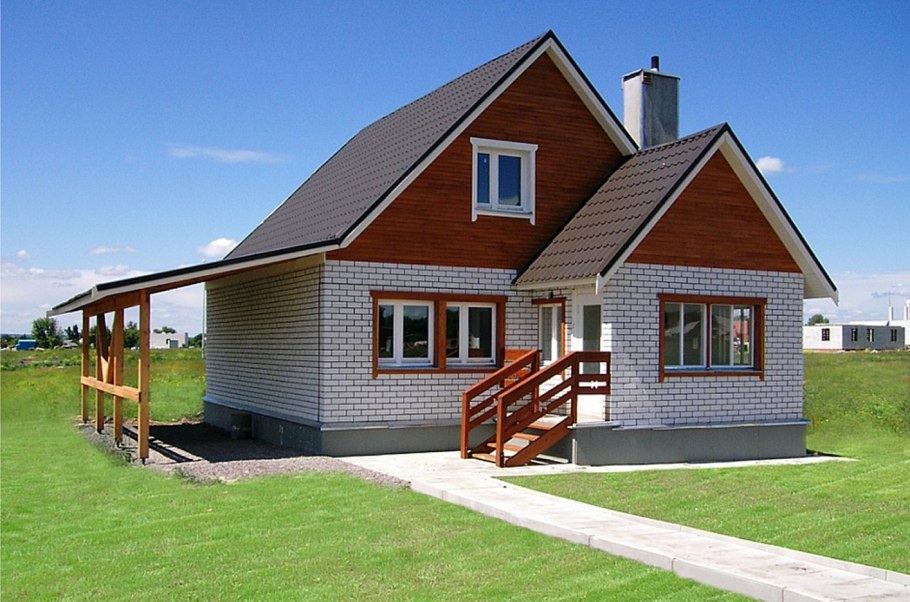 Частный дом деревенский