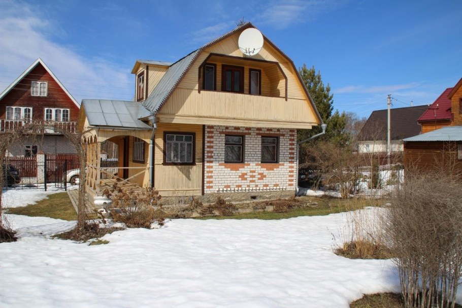 Советские кирпичные дачи