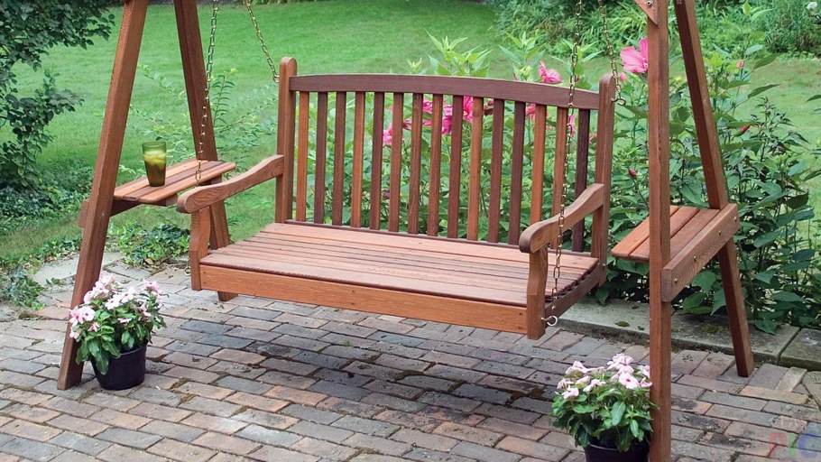 Диван качели Wooden-Swing