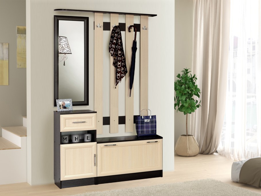 Прихожая лофт-02 Vivat венге