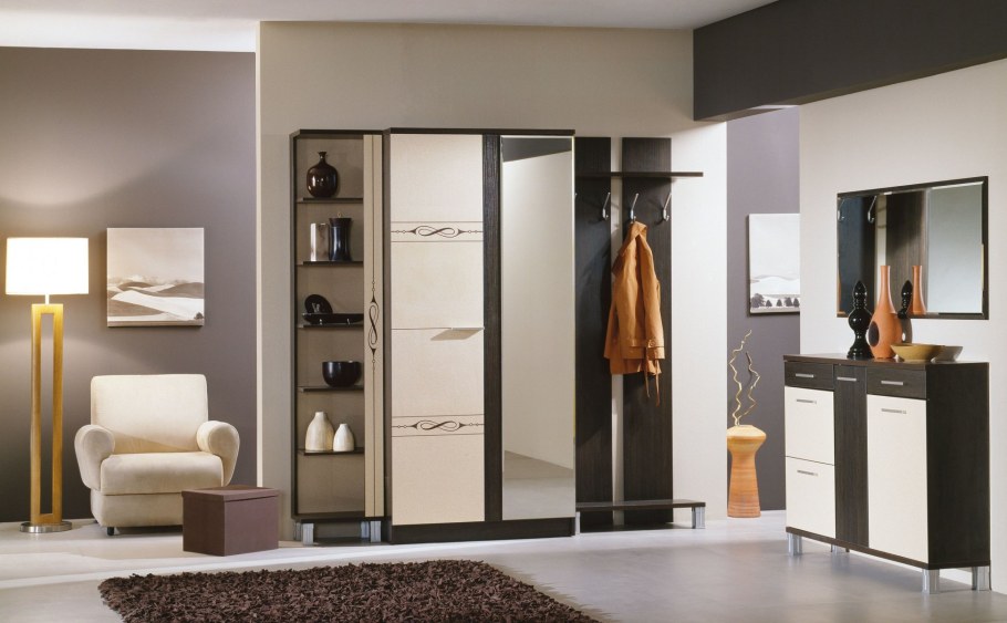 Столплит прихожая Ассоль вишня