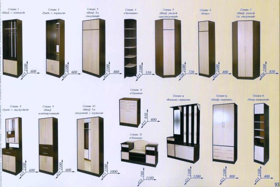 Прихожая Ксения-3 венге/лоредо