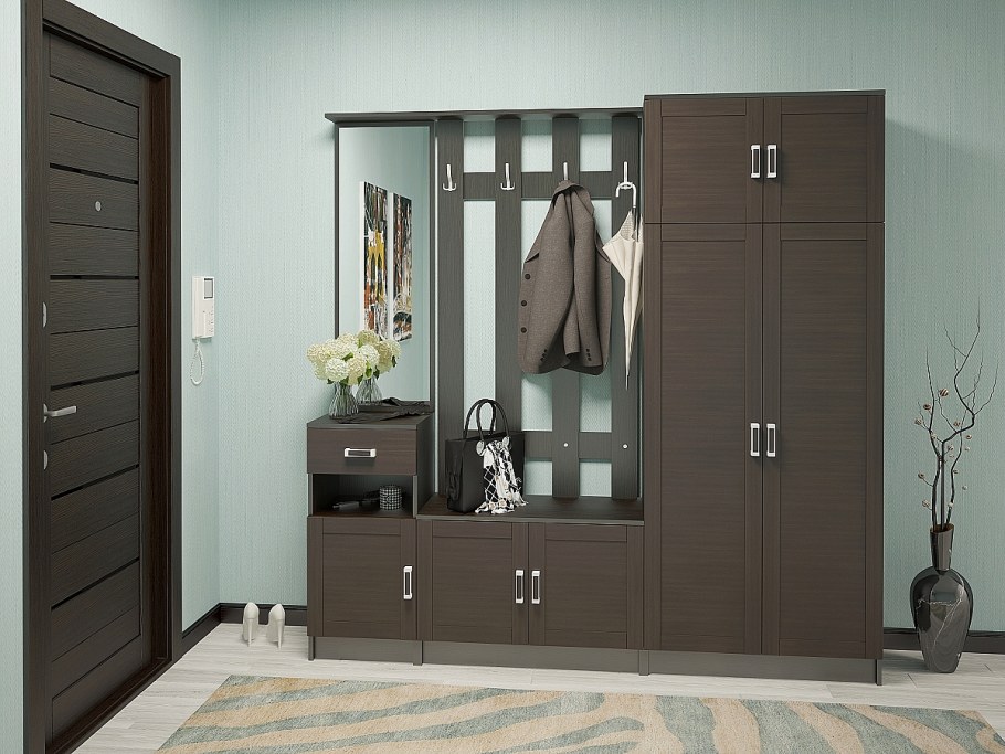 Модульная прихожая Машенька Стендмебель