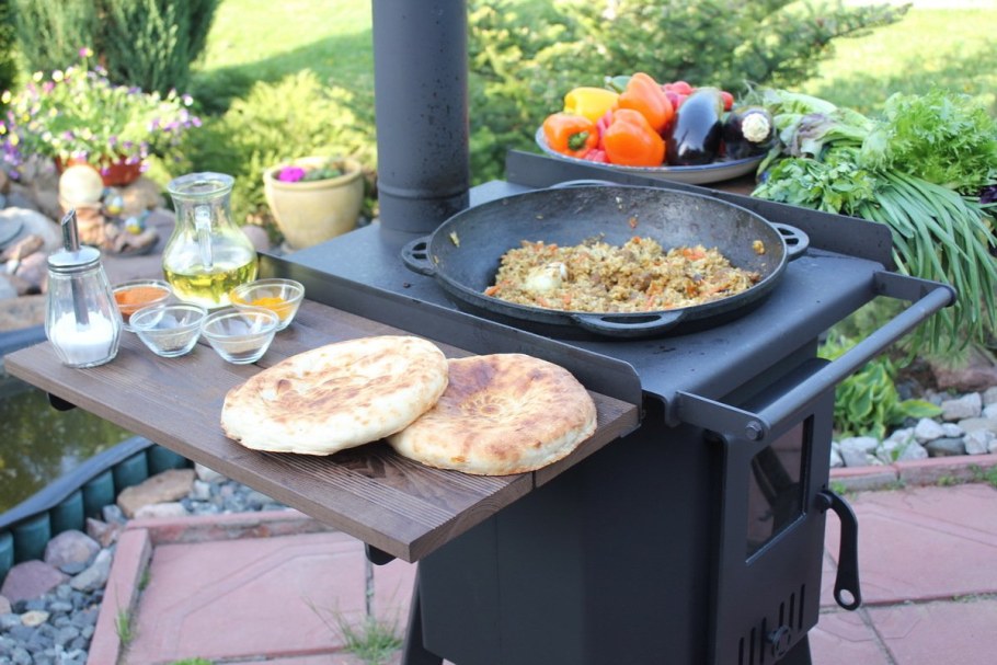 Печь "казан-мангал" Стэн