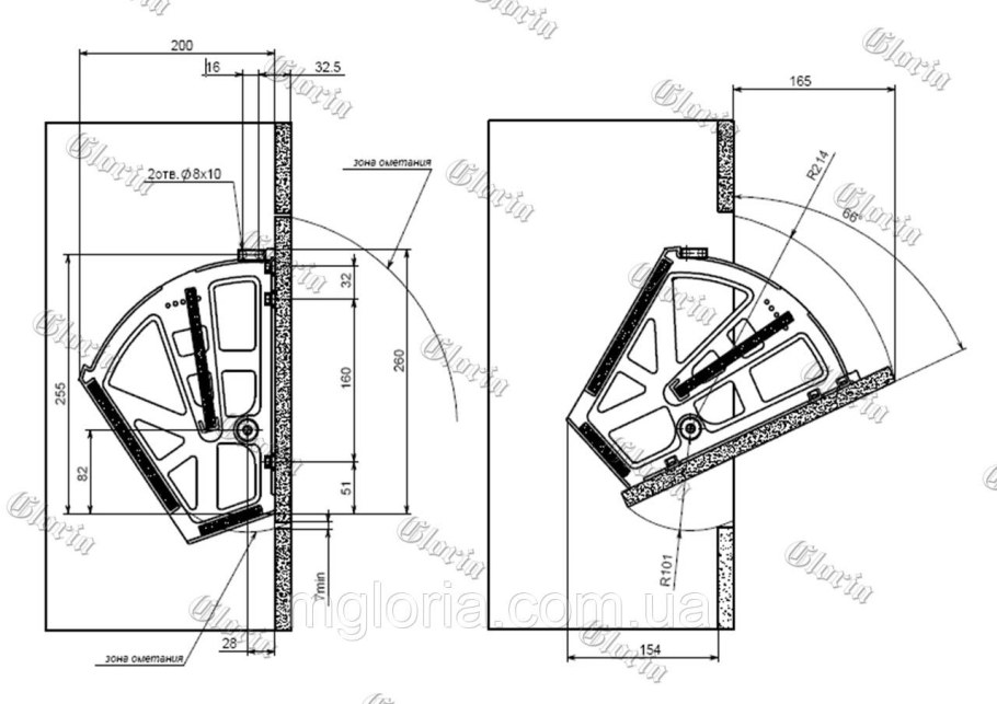 Обувница в прихожую из дерева