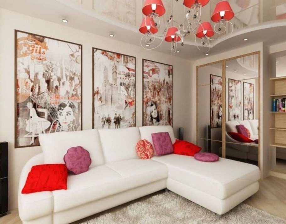 Интерьер гостиной