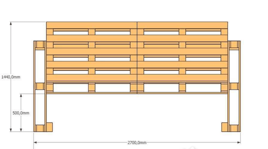 Чертеж походной бани