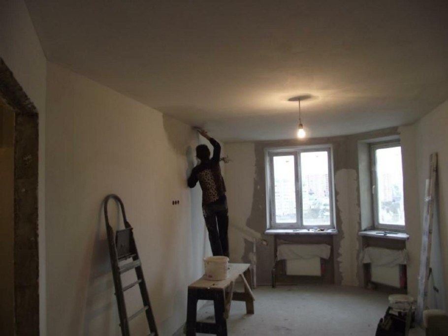 Ремонт квартиры без потолка