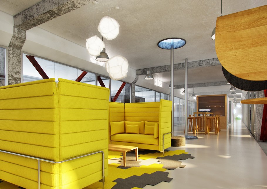 Модульная мебель для коворкинг центров