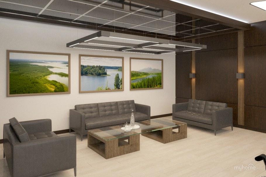 Комната отдыха директора в офисе