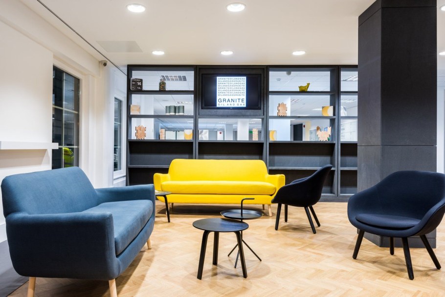 Зона ожидания в офисе