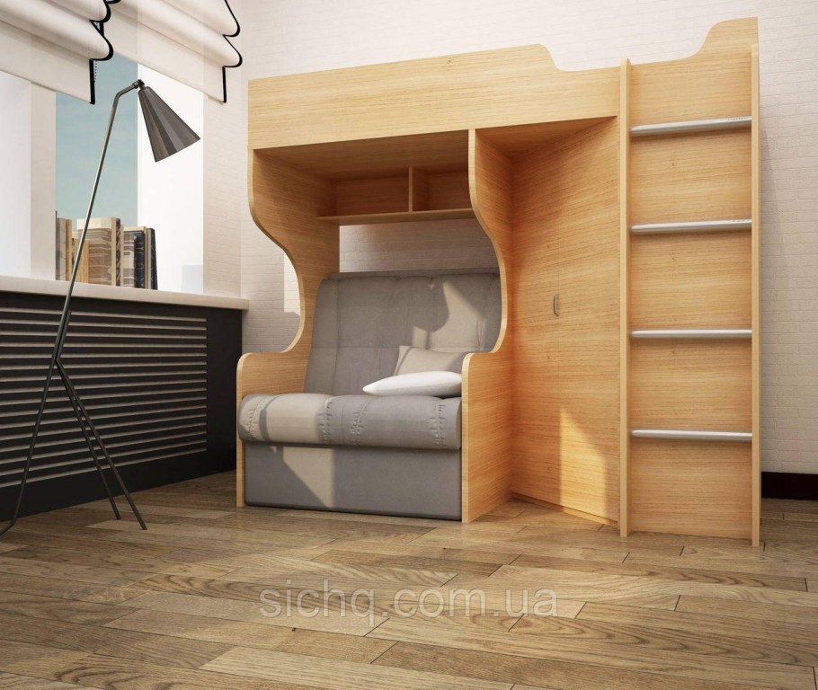 Валенсия 2 кровать чердак