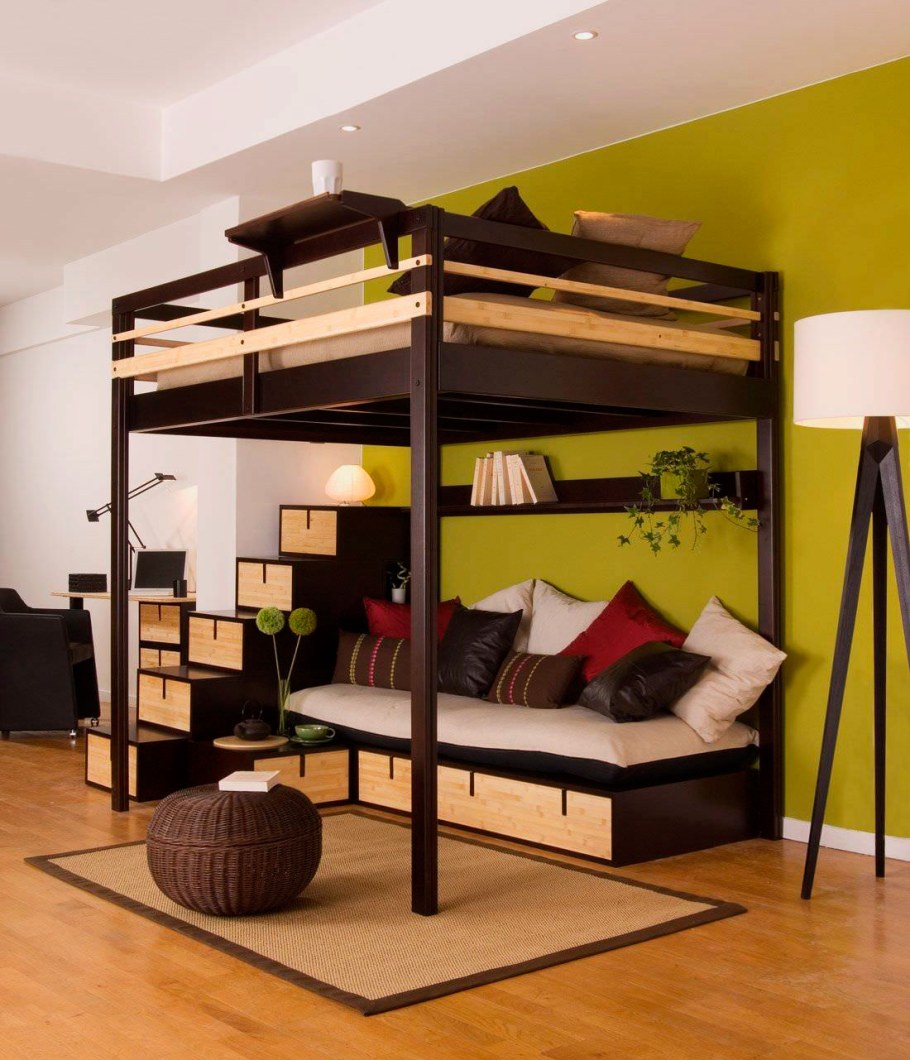 Loft Bed кровать чердак
