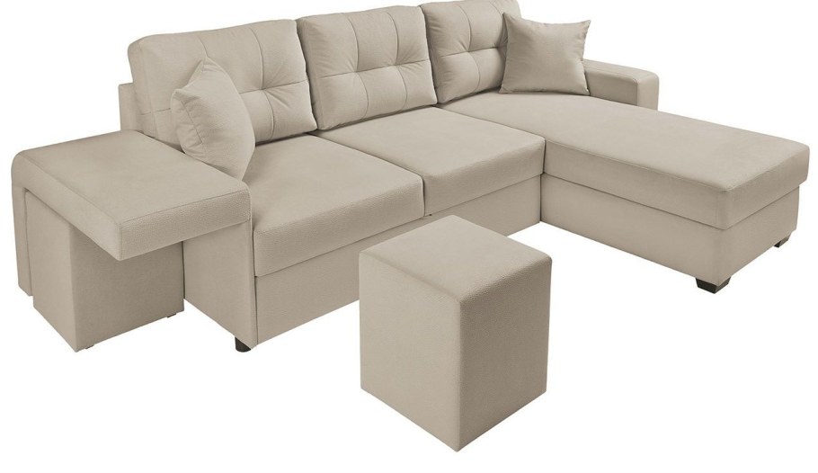 Диван с пуфом