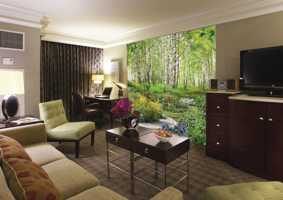 Фреска в современном интерьере