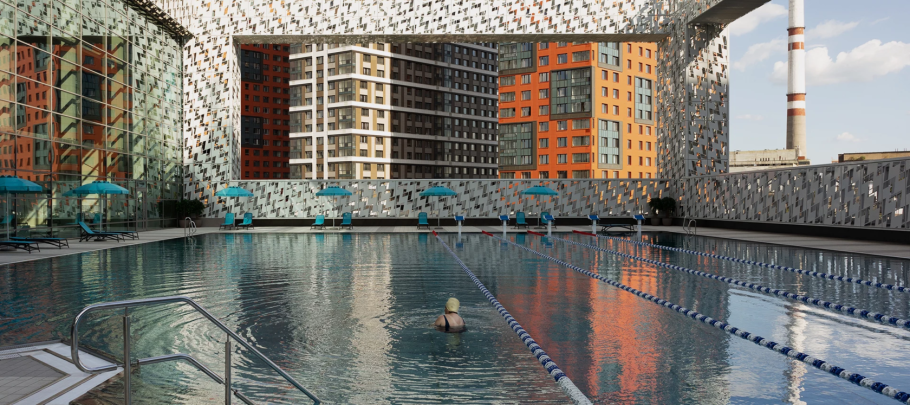 Акватория ЗИЛ Москва бассейн