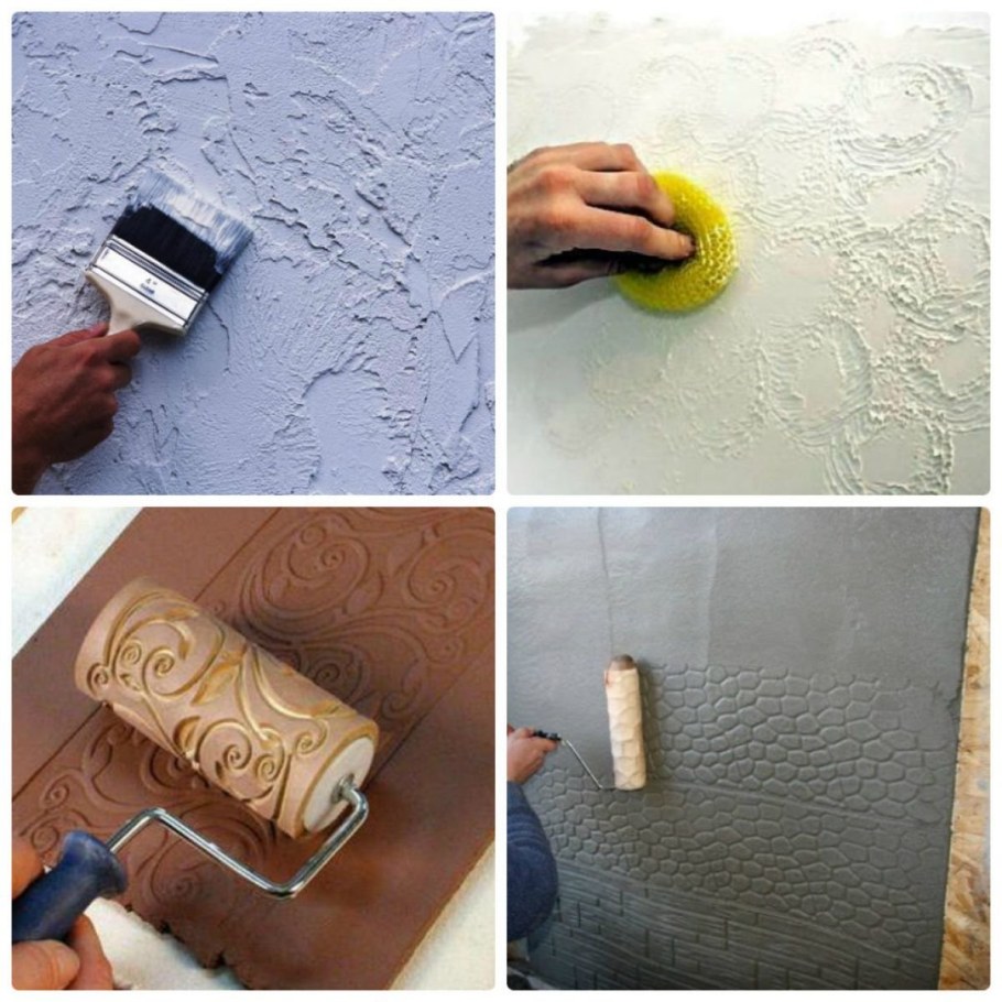 Декоративная окраска стен