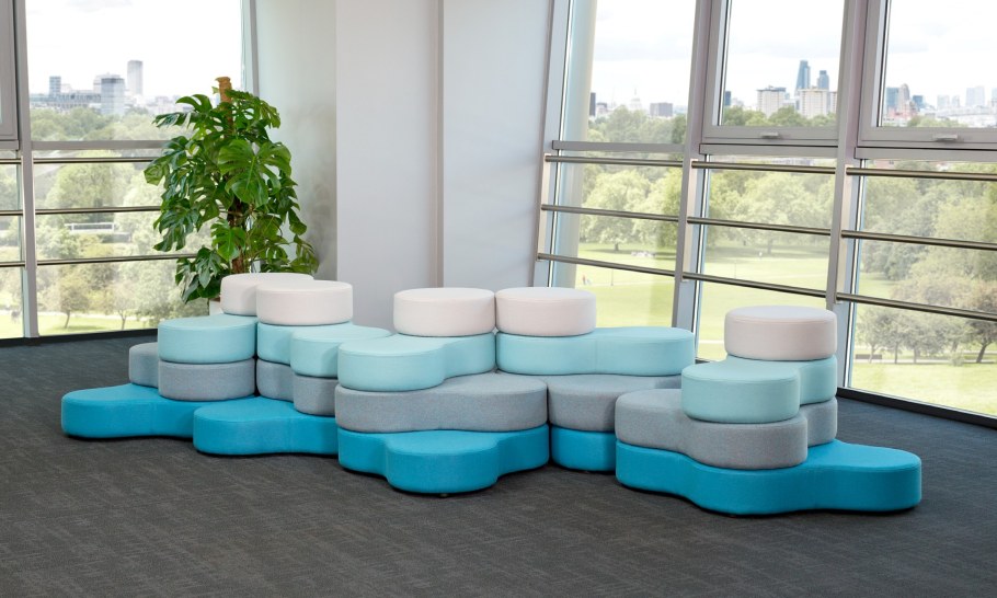 Мягкие скамейки для офиса