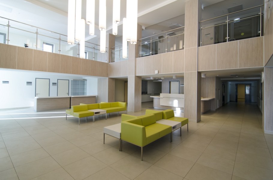 Зона ожидания в офисе