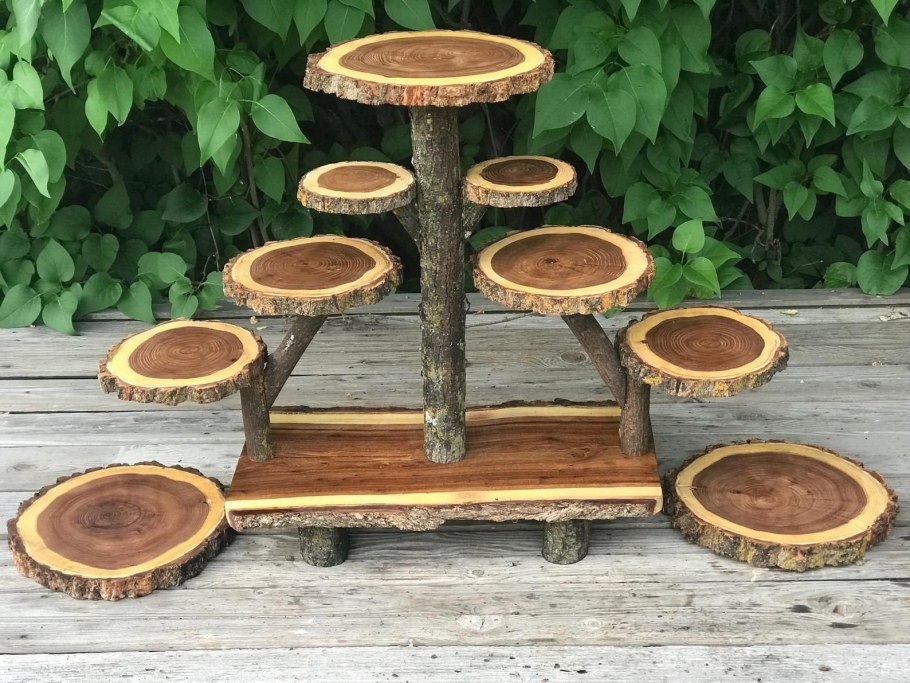 Садовой скульптура из Чурбаков