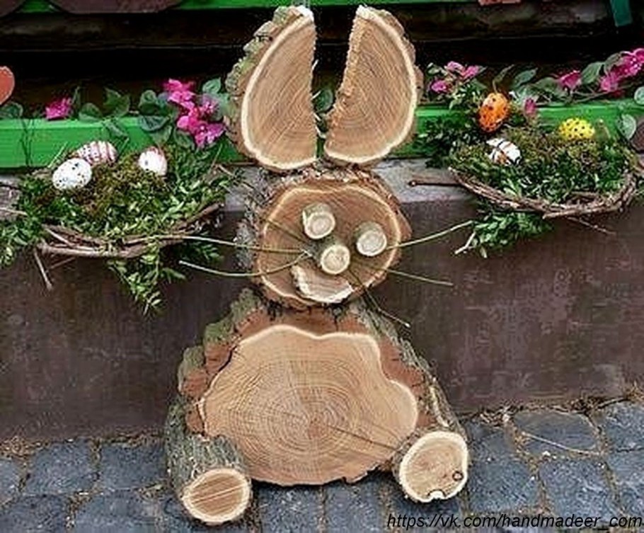 Деревянный декор для сада