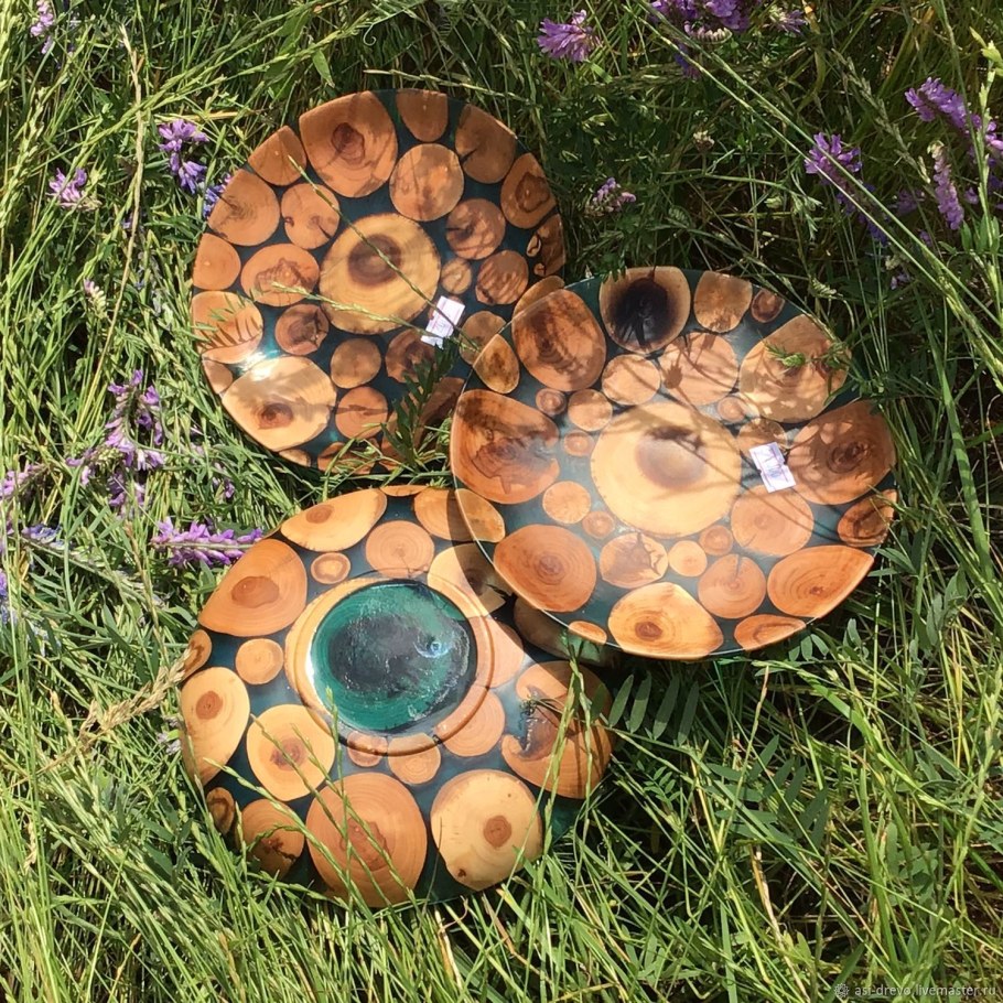 Поделки из спилов дерева своими